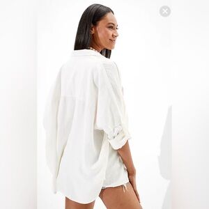 American Eagle Go Big oversized shirt
